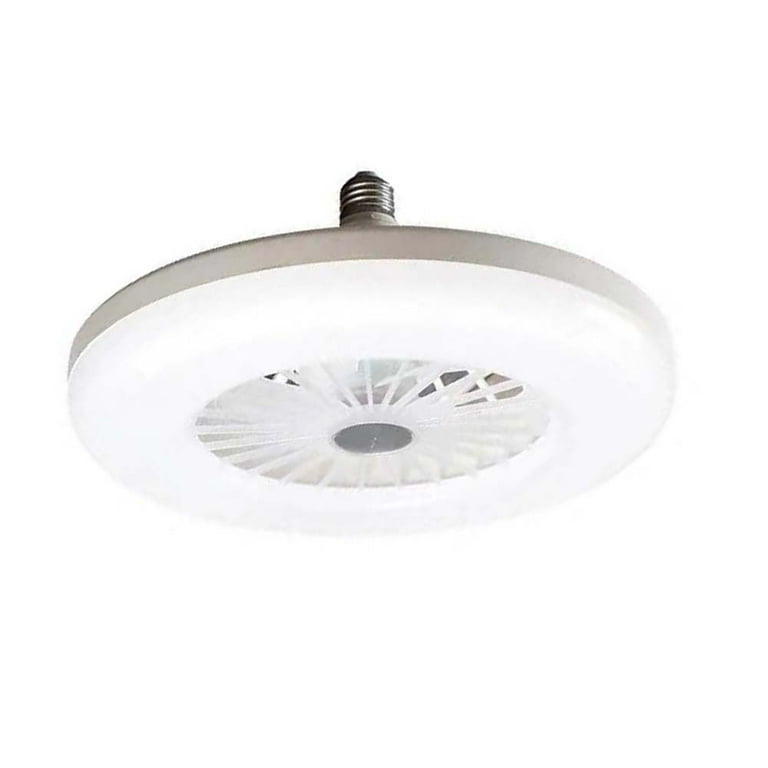 RKSTN Modern Ceiling Fan With Light Low Profile Ceiling Fan LED Dimmable With Light Kit Lamp E27 Lamp Holder For Bedroom Bathroom Indoor Ceiling Fan