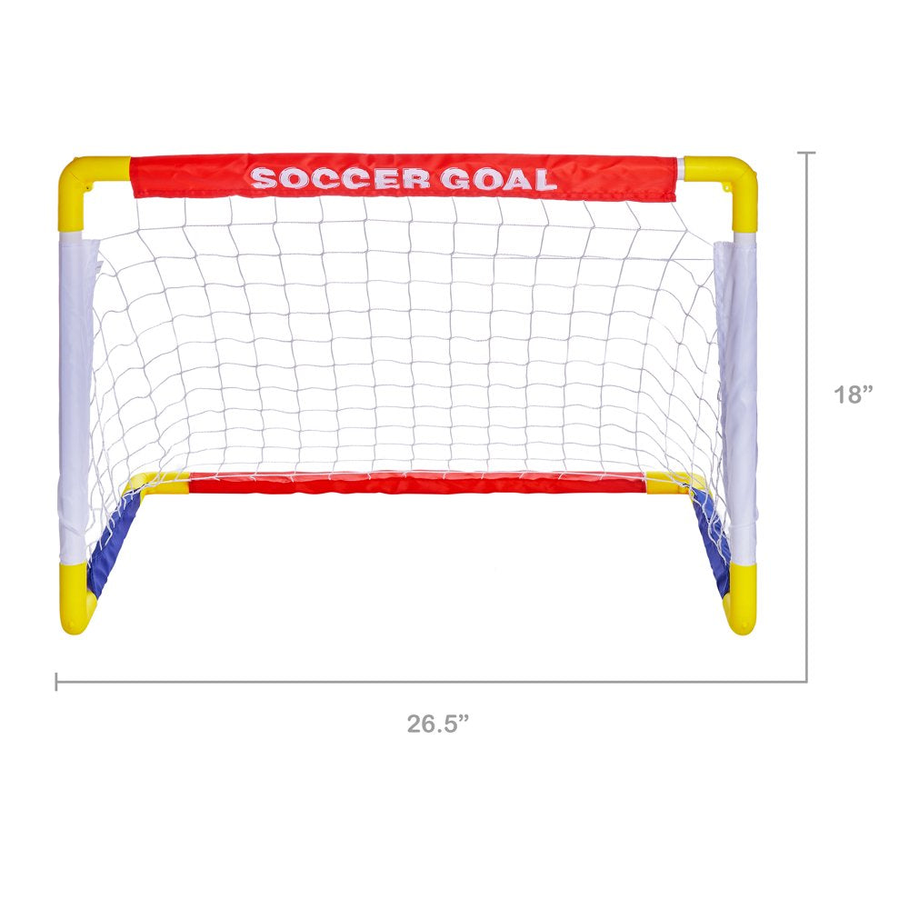 Play Day Foldable Soccer Set, Beginner Sports Soccer Game, Children Ages 3+