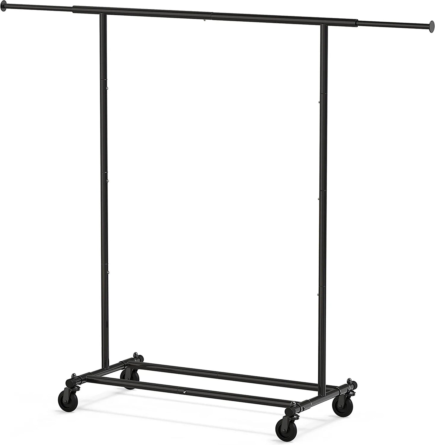 Heavy Duty Clothing Garment Rack, Black