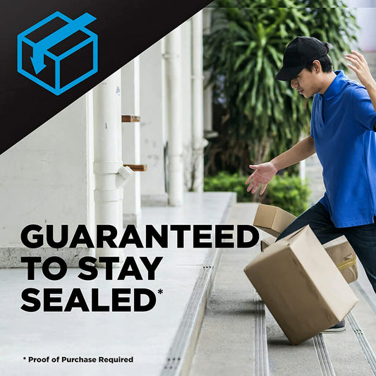 Heavy Duty Packaging Tape, 1.88" X 54.6 Yd, Designed for Packing, Shipping and Mailing, Strong Seal on All Box Types, 3" Core, Clear, 4 Rolls (3850-4RD)