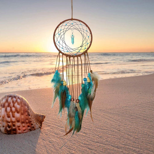 Dream Catcher ~ Handmade Traditional Feather Wall Hanging Home Decoration Decor Ornament Craft