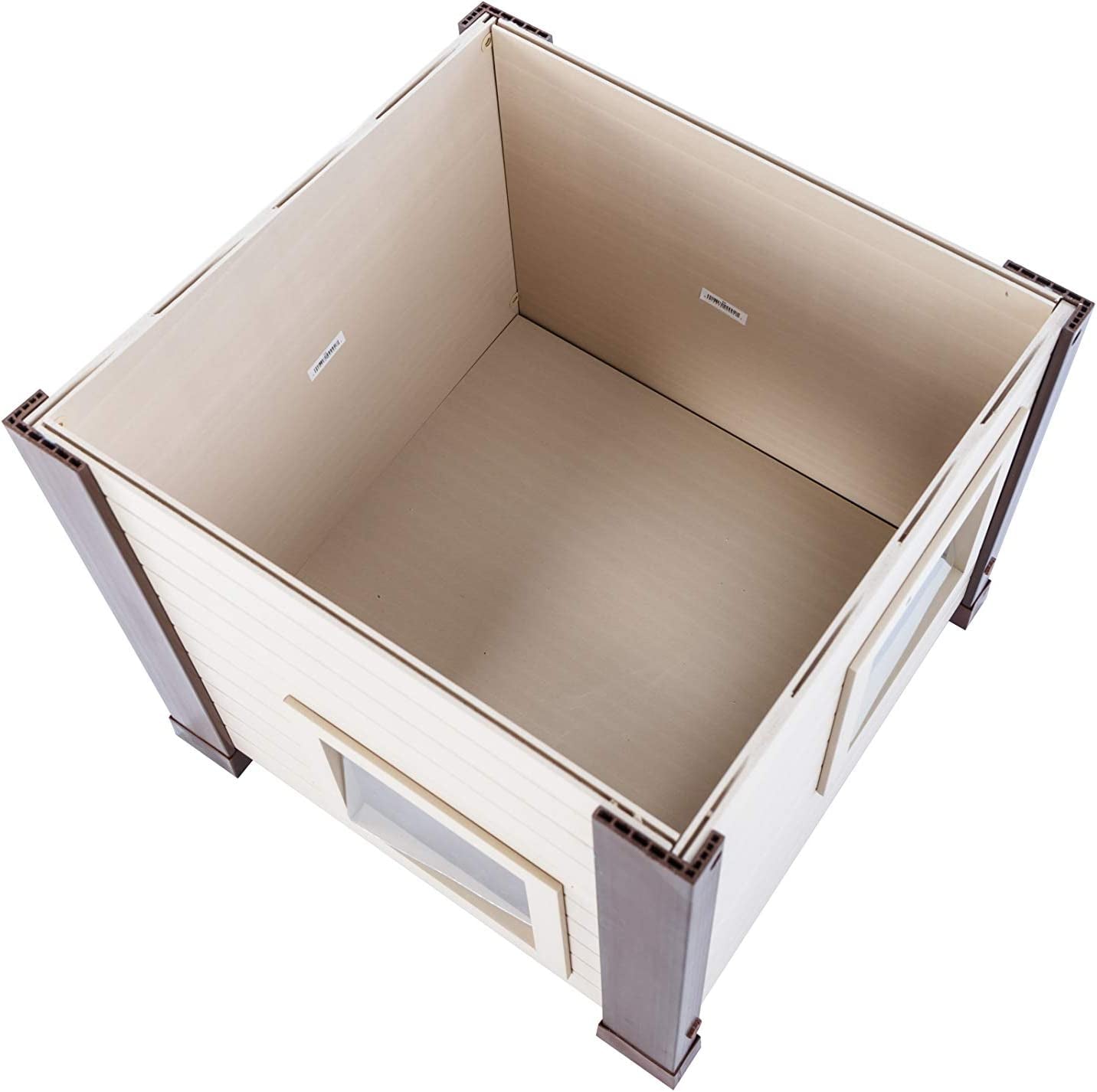 Ecoflex Albany Outdoor Feral Cat House, Multicolor