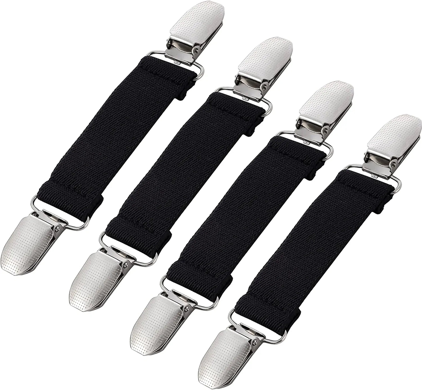 Winter Mitten Clips Elastic Stainless Steel Gloves Clips for Toddler Kids Adults Dress Cinch Sweater Cardigan Shawl Clip