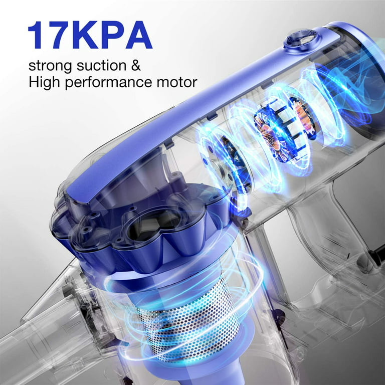 MOOSOO Handheld Vacuum, 17kpa Strong Suction Vacuum Cleaner with Pet Grooming Brush, 4 in 1 Corded Handheld Vacuum for Home