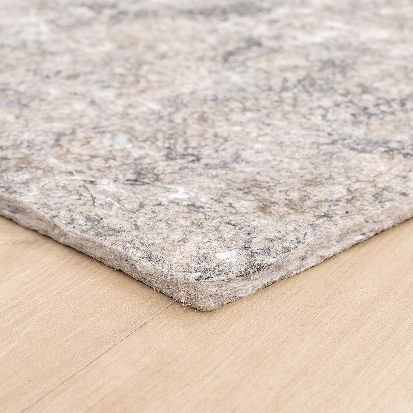8' X 10' Non Slip Rug Pad Gripper 3/8 Thick Dual Surface Felt + Rubber Gripper - Safe for All Floors