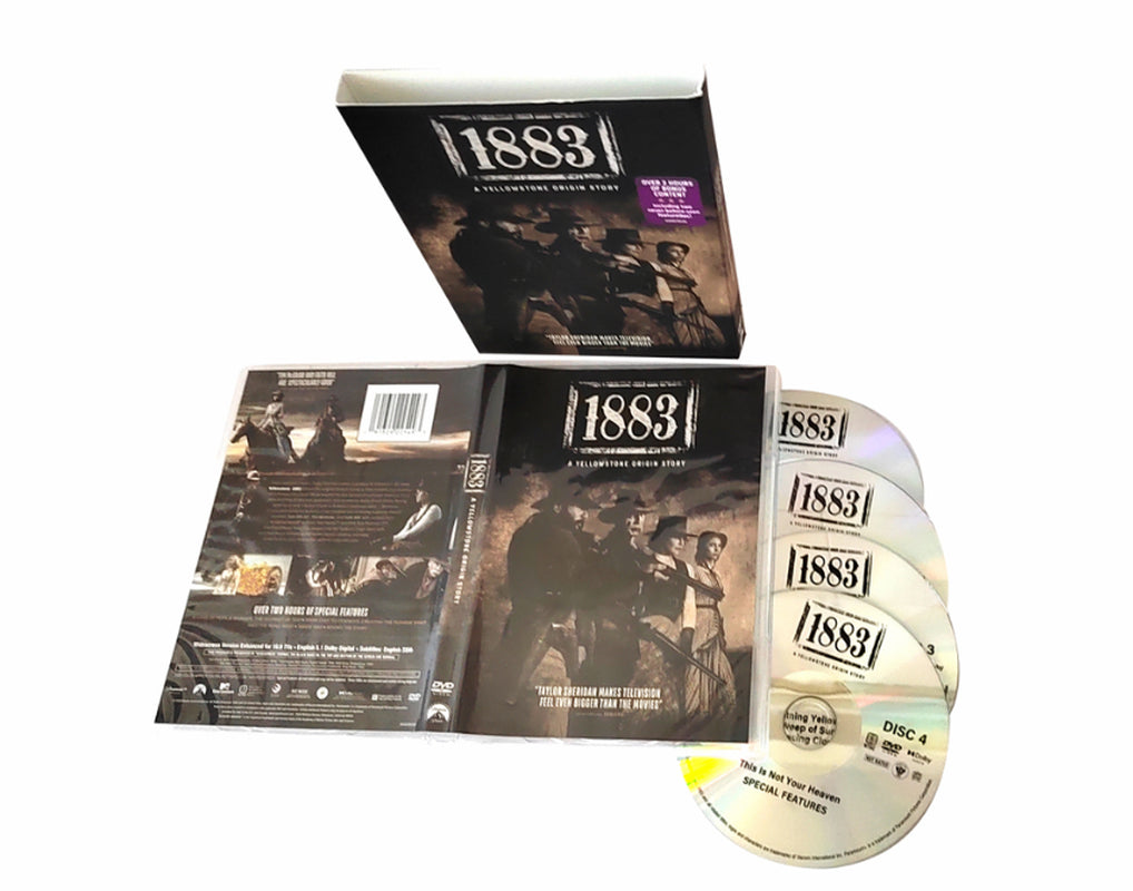 1883: a Yellowstone Origin Story (DVD, 2022, 4-Disc Set) Region 1 New