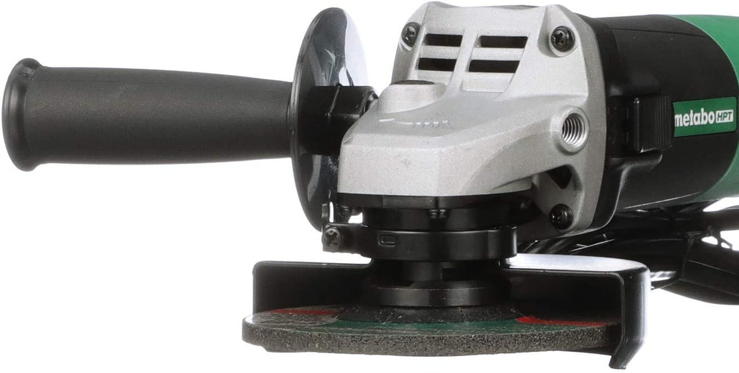Angle Grinder | 4-1/2-Inch | Includes 5 Grinding Wheels & Hard Case | 6.2-Amp Motor | Compact & Lightweight | G12SR4