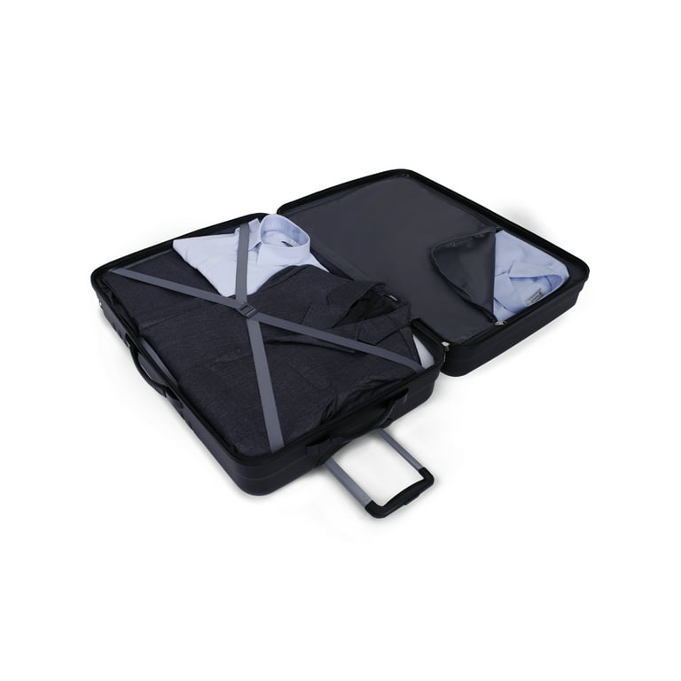Protege 3 Piece Hard Side Luggage Set, Includes Check and Carry On Size