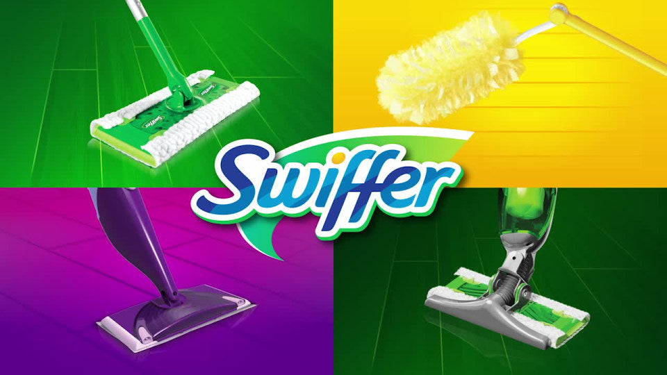 Swiffer Sweep + VAC Cordless Vacuum Kit (1 Rechargeable Vacuum Sweeper, 8 Dry Cloths, 1 Replaceable Filter, 1 Battery Charger)