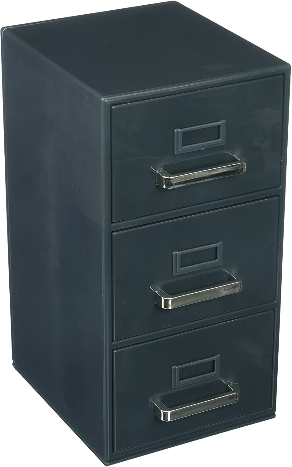 3-Drawer Mini Filing Cabinet 9"H X 5.5"D X 4.5"W