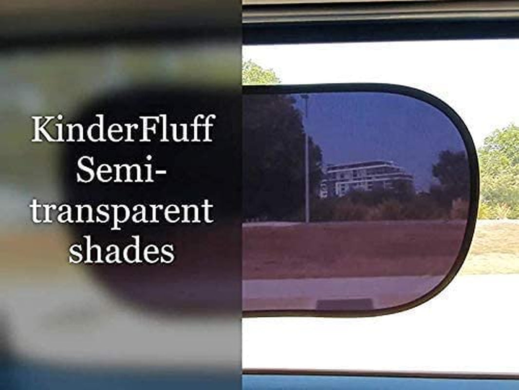 Car Window Shade (4Pack)-The Only Certified Car Window Sun Shade for Baby Proven to Block 99.95% UVR - Mom'S Choice Gold Award Winning -Car Window Shade for Baby- Car Seat Sun Protection