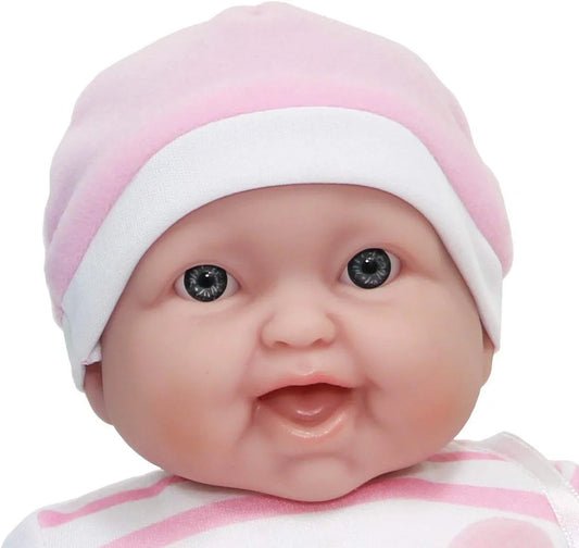 Twins 13" Realistic Soft Body Baby Dolls | JC Toys - Berenguer Boutique | Twins Gift Set with Removable Outfits and Accessories | Pink and Blue | Caucasian | Ages 2+