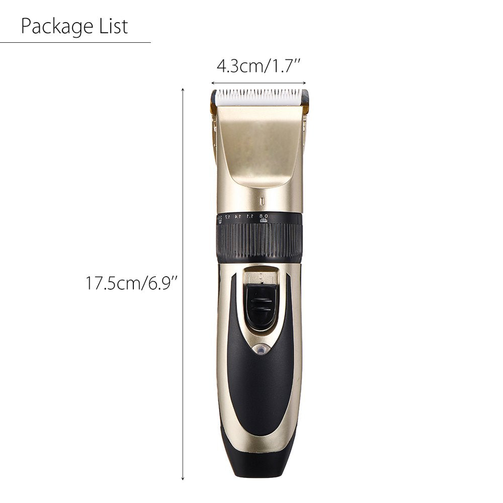 Professional Quiet Electric Pet Hair Clipper Shaver Cordless Grooming Kit for Cat Dog Hair Best Gift