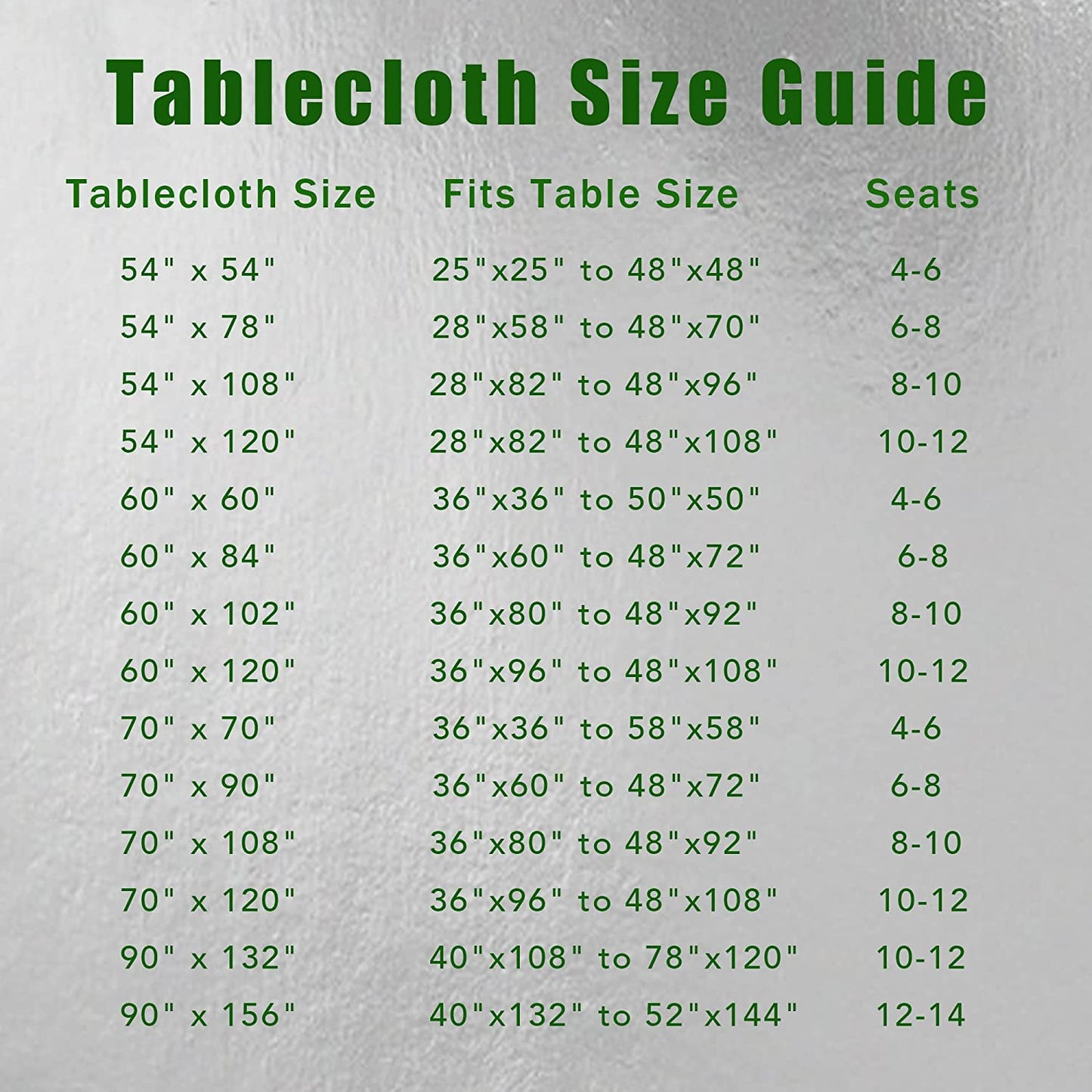 Rectangle Tablecloth - 60 X 102 Inch - Stain and Wrinkle Resistant Washable Polyester Table Cloth, Decorative Fabric Table Cover for Dining Table, Buffet Parties and Camping, White