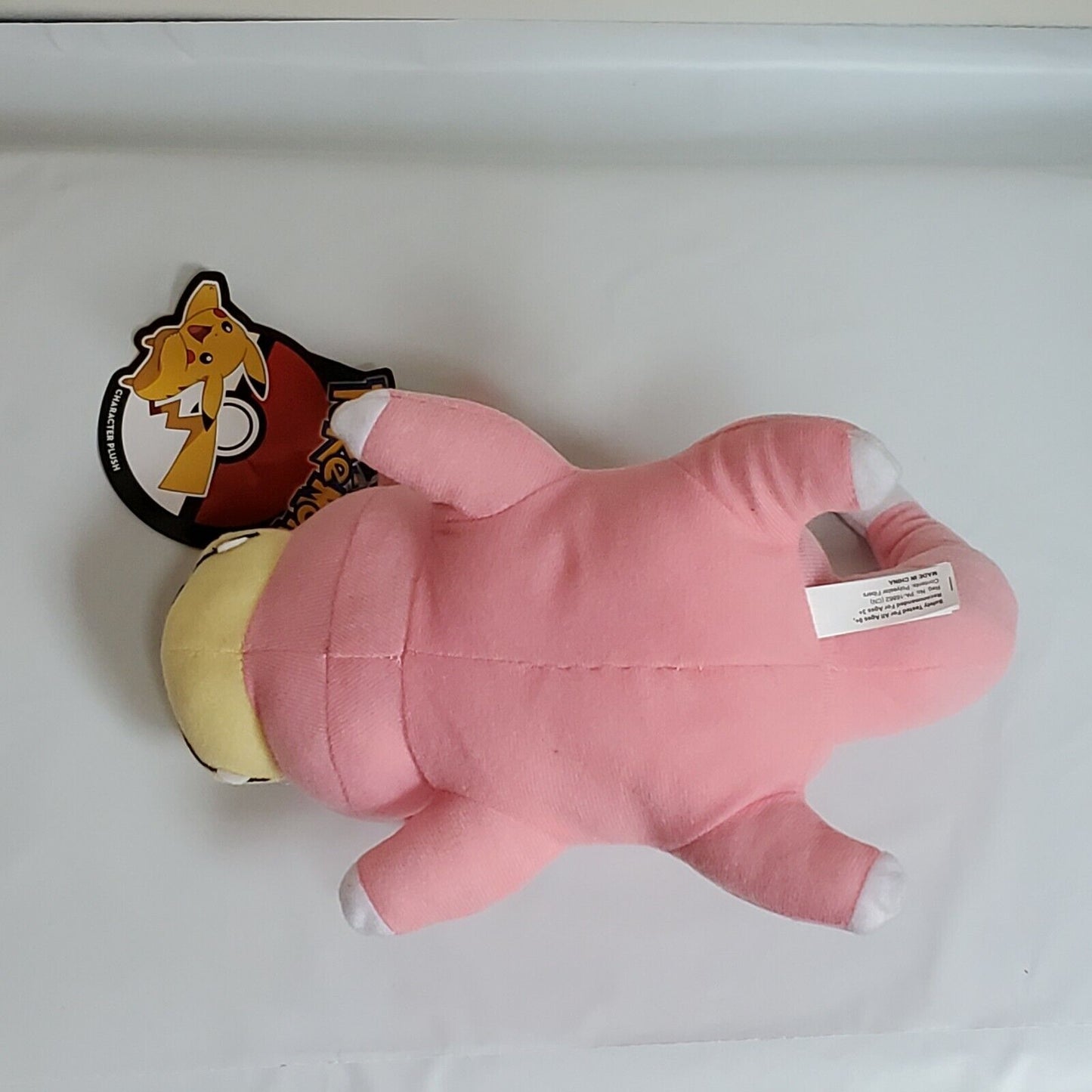 Official Licensed Pokemon Slowpoke Plush Stuffed Figure Doll Toy Gift Kids - NWT