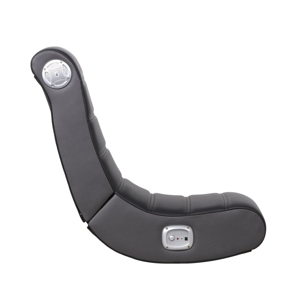 X Rocker Play 2.0 Floor Rocker Gaming Chair, Black