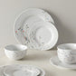 18-Piece Kitchen Dinnerware Set, Plates, Dishes, Bowls, Service for 6, Branches
