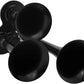 Train Horn for Truck/Car. 3 Air Horn Black Trumpets. Super Loud Db. Fits 12V/24V Vehicles like Semi/Pickup/Jeep/Rv/Suv VXH3311B