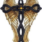 Angel Wings Wall Cross - Jesus Spiritual Art Sculpture
