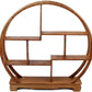 Chinese Wooden Rosewood Display Stand Decoration 11" Curio Cabinets Shelf (4)