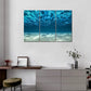 3 Panel Blue Ocean Sea Wall Art Painting on Canvas the Pictures Modern Artwork for Office Home Decor