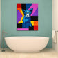 Blue Dog Home Wall Art Decor Animals Poster Print on Canvas 16X20