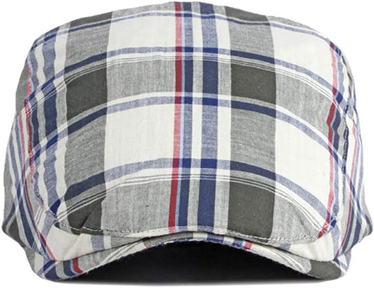 Men’S Newsboy Gatsby Hat Vintage Beret Flat Ivy Cabbie Driving Hunting Cap for Boyfriend Gift