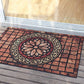 Entrance Door Mat Large 24 X 36 Inch Entry Way Doormat Front Door Rug Outdoor Heavy Duty Welcome Mat, Non Slip Rubber Back Low Profile for Garage, Patio, High Traffic Area, Rectangle Style