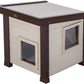 Ecoflex Albany Outdoor Feral Cat House, Multicolor