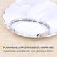 Hidden Message Bracelet - Meaningful Gifts for Women, Great Friend Gifts, Unique Friendship Jewelry, Perfect Birthday Gifts for Women Freind BFF Sister..