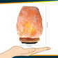 Himalayan Glow Salt Lamp with Dimmer Switch 5-7 Lbs