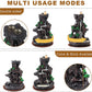 Incense Burner, Backflow Incense Holder Waterfall 2 Sides, with 120 Backflow Incense Cones, 30 Incense Sticks, Aromatcherapy Ornamen