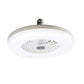 RKSTN Modern Ceiling Fan With Light Low Profile Ceiling Fan LED Dimmable With Light Kit Lamp E27 Lamp Holder For Bedroom Bathroom Indoor Ceiling Fan