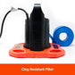 1500 GPH Submersible Automatic Pool Cover Pump W/ Filter