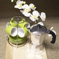B120-42V Aluminum Espresso Stovetop Coffeemaker 3-Cup, Silver