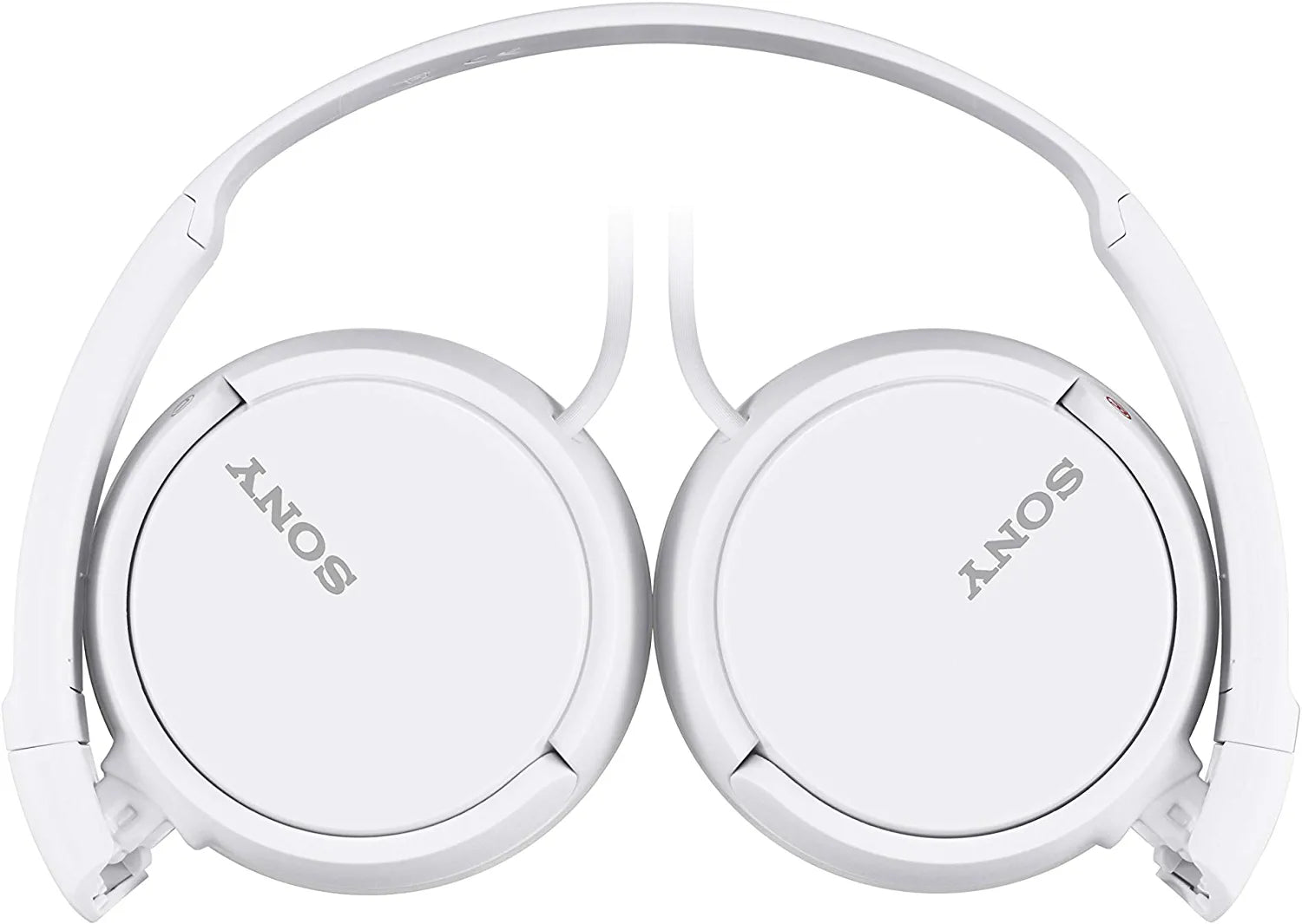 ZX Series Wired On-Ear Headphones, White MDR-ZX110