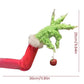 2pcs Christmas Green monster Plush Doll Christmas Tree Decoration