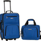Rockland Fashion Softside Upright Luggage Set, Blue, 2-Piece (14/19)