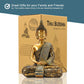 Nacome Meditating Seated Thai Buddha Statue Praying Collectibles Figurines,Zen Garden Buddha Sculpture-Indoor/Outdoor Decor for Home,Porch Yard Art Decoration,Polyresin,Gold Buddah,Gift