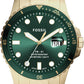 Men'S FB-01 Stainless Steel Dive-Inspired Casual Quartz Watch