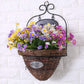Artificial Daisies Flowers Outdoor UV Resistant 4 Bundles Fake Foliage Greenery Faux Plants Shrubs Plastic Bushes for Window Box Hanging Planter Farmhouse Indoor outside Decor(White)