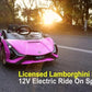 12V Electric Kids Ride on Car Lamborghini Sian W/Remote Control & MP3 Kids Gift