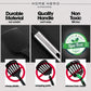 Kitchen Utensils Set - Nylon & Stainless Steel Cooking Utensils Set - Non-Stick Kitchen Utensils with Spatula - 44 Pc Set