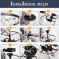 Small Crystal Chandelier 2- Lights ，Modern Semi Flush Mount Ceiling Light Fixture for Hallway Kitchen Foyer （Black）