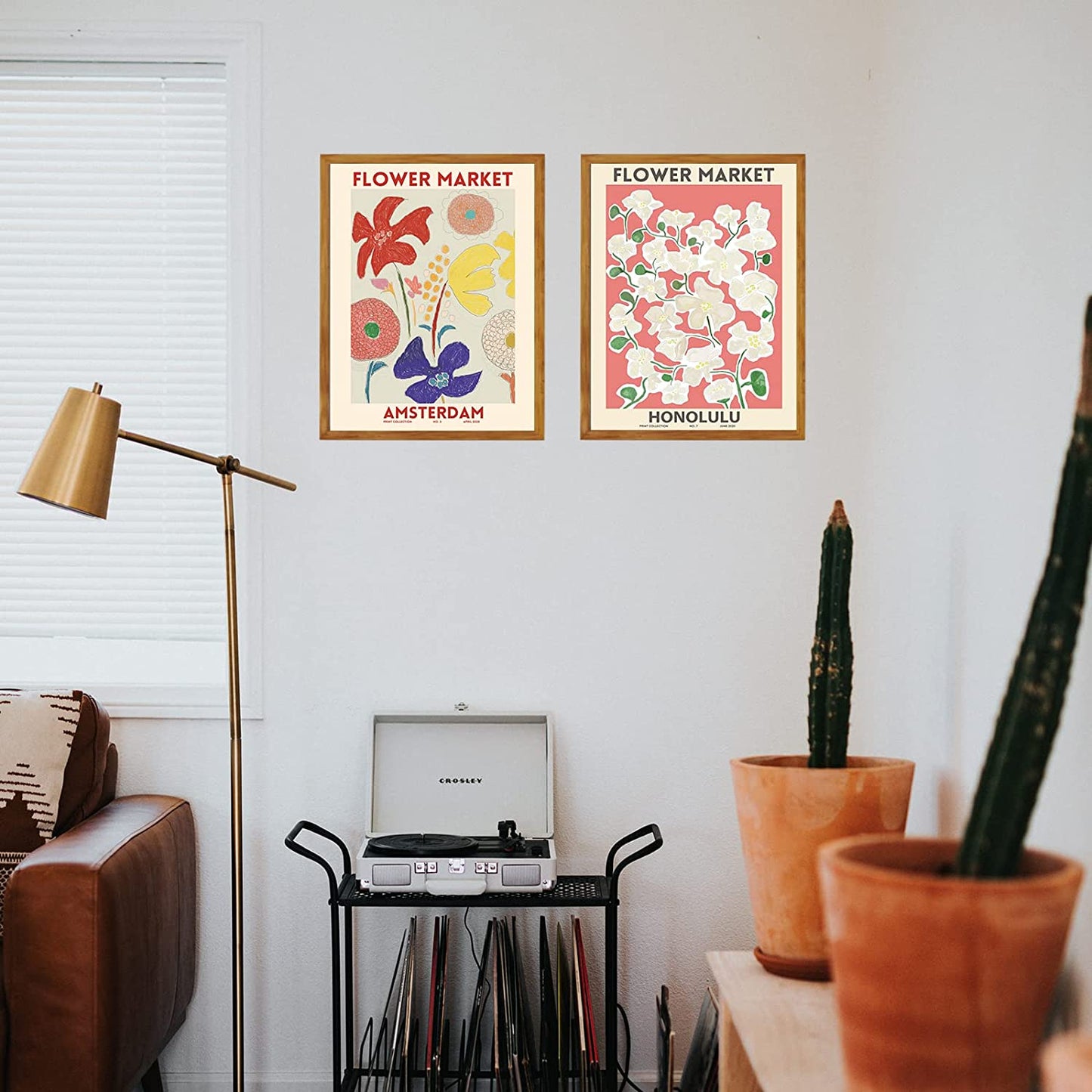 Flower Market Poster Matisse Wall Art Botanical Art Prints Wall Art for Living Room Posters for Room Aesthetic 8 X 12 Inch UNFRAMED