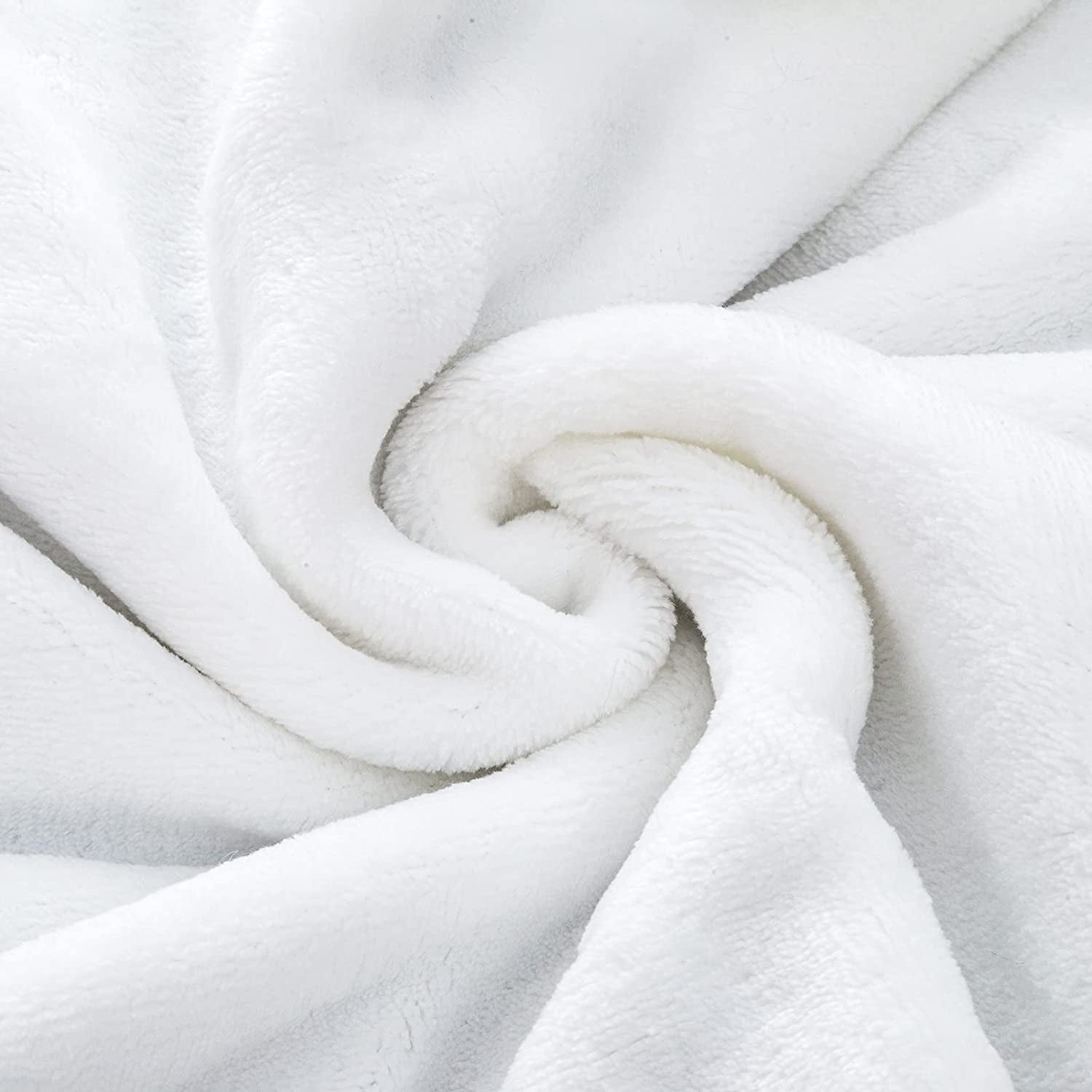 Faux Fur Pillowcases Standard Size, Set of 2 Shaggy Plush Fluffy Pillow Cases Home Decorative Fuzzy Pillow Covers, Zipper Closure , 20" X 26", White