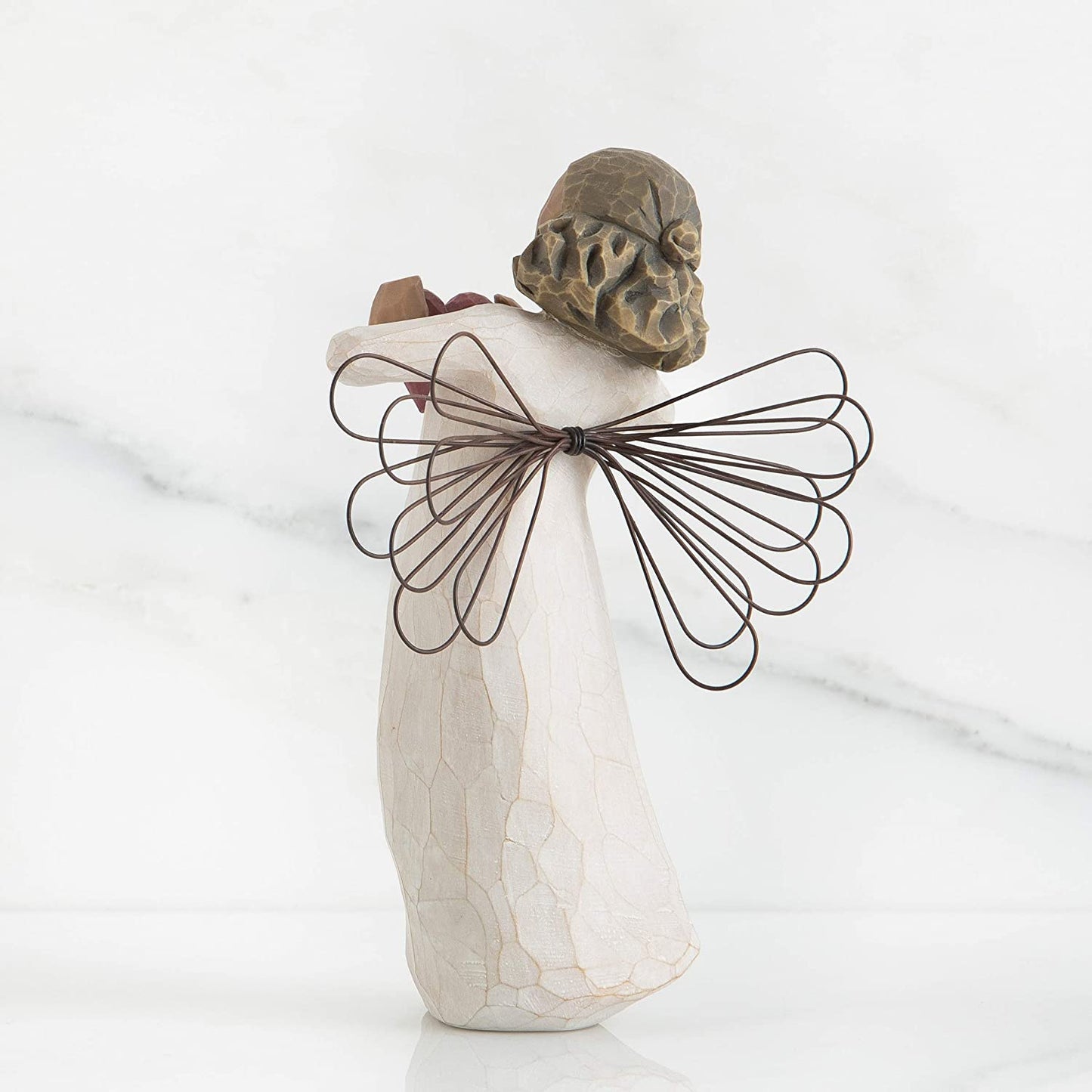 with Love Angel, Sculpted Hand-Painted Figure