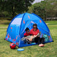 Homfu Kids Play Tent Outdoor Boys Indoor Playhouse for Children Tents Toddler Girls Gift Game Play Housetoys (Blue)