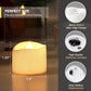 Homemory 48-Pack Battery Tea Lights Bulk, Long-Lasting Tea Lights Battery Operated, Flameless Flickering Romantic Wedding Candles for Wedding Proposal Anniversary Holiday Decor, Dia 1-2/5'', H 1-1/4''
