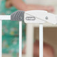 Easy Step 38.5-Inch Wide Walk Thru Baby Gate, Includes 6-Inch Extension Kit, 4 Pack Pressure Mount Kit, 4 Pack Wall Cups and Mounting Kit